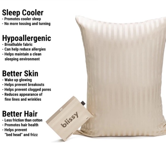 Blissy Silk Pillowcase - Picture 2 of 9